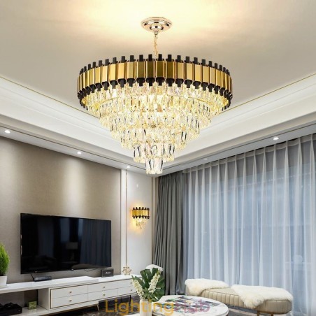 Luxury Crystal Pendant Light Round Ceiling Lighting Luxury Crystal Pendant Light Round Ceiling Lighting