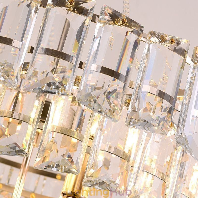 White Crystal Pendant Light Modern Ceiling Lights Hanging Lights