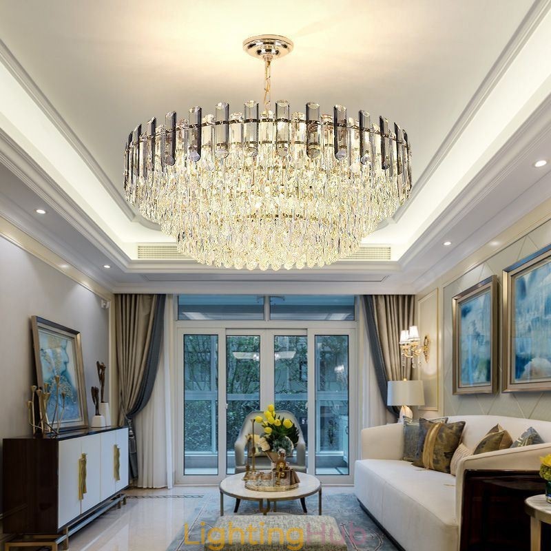 European Pendant Light Modern K9 Crystal Lighting