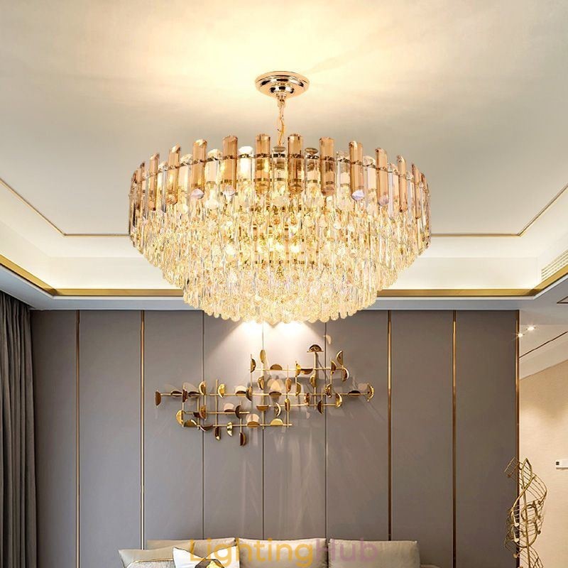 European Pendant Light Modern K9 Crystal Lighting