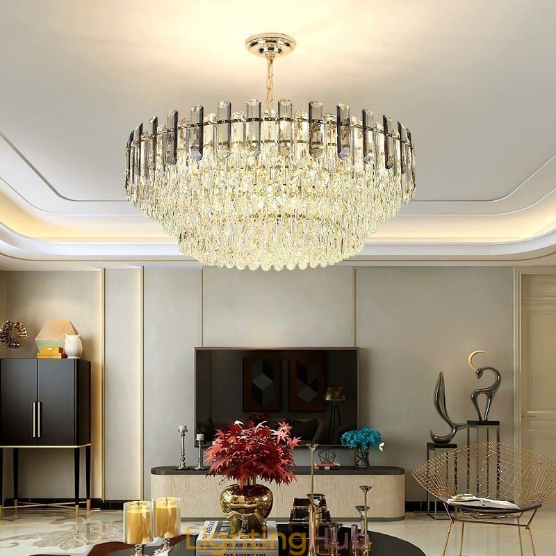 European Pendant Light Modern K9 Crystal Lighting