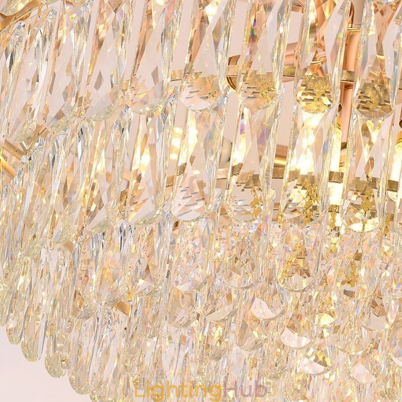 European Pendant Light Modern K9 Crystal Lighting