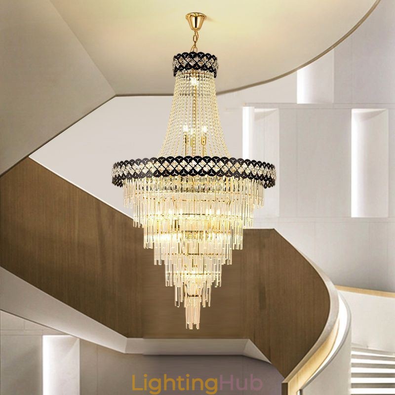 Luxurious Pendant Light Crystal Ceiling Light Fixture