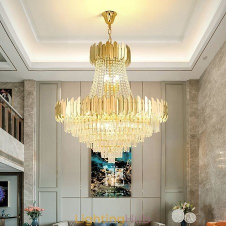 Classic K9 Crystal Pendant Light Ceiling Light Classic K9 Crystal Pendant Light Ceiling Light