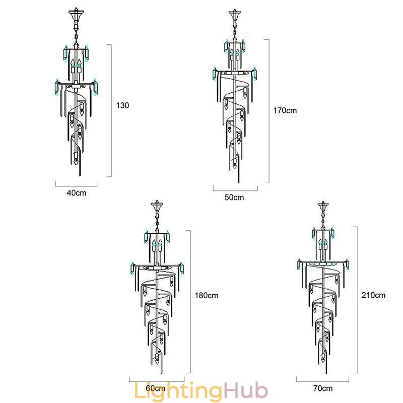 Modern K9 Crystal Pendant Lamp Ceiling Light Fixture