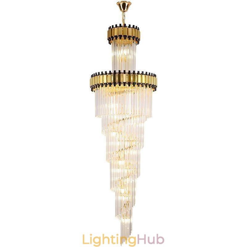 Crystal Pendant Light Modern Spectacular K9 Ceiling Light