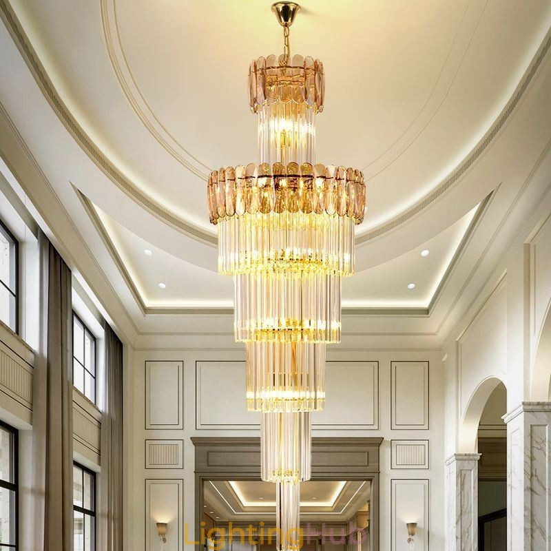 European Pendant Light Modern Spectacular K9 Ceiling Light