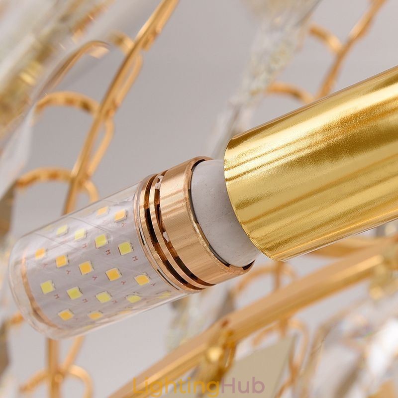 European Pendant Light Modern Spectacular K9 Ceiling Light
