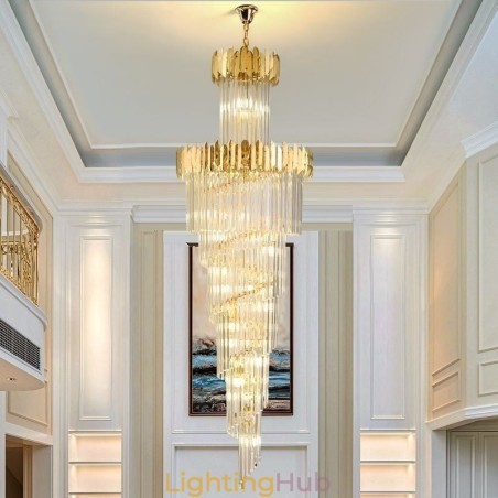 European Pendant Light Crystal Hanging Light Stairs Foyerway European Pendant Light Crystal Hanging Light Stairs Foyerway