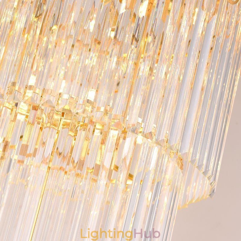 Modern Spectacular High Ceiling Pendant Light Stairs