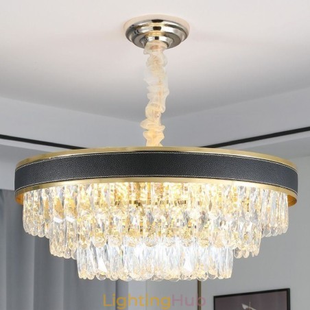 Modern Pendant Light Crystal Ceiling Light 9 12 16 Lights Modern Pendant Light Crystal Ceiling Light 9 12 16 Lights
