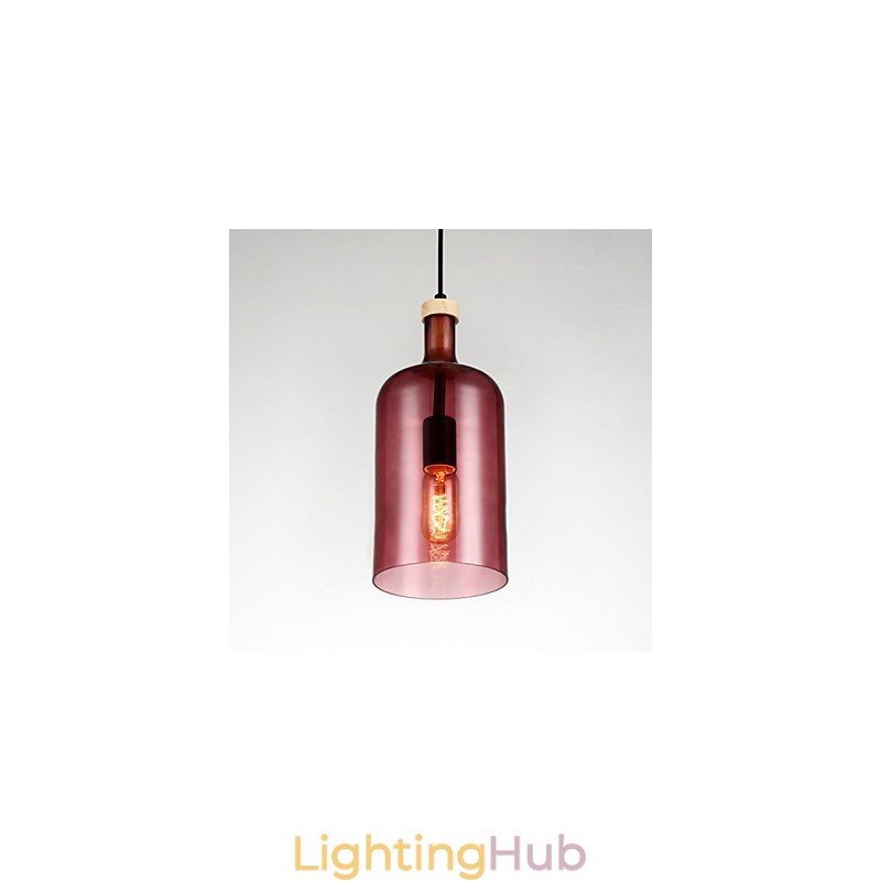 Chandelier Modern Pendant Light with Glass Shade