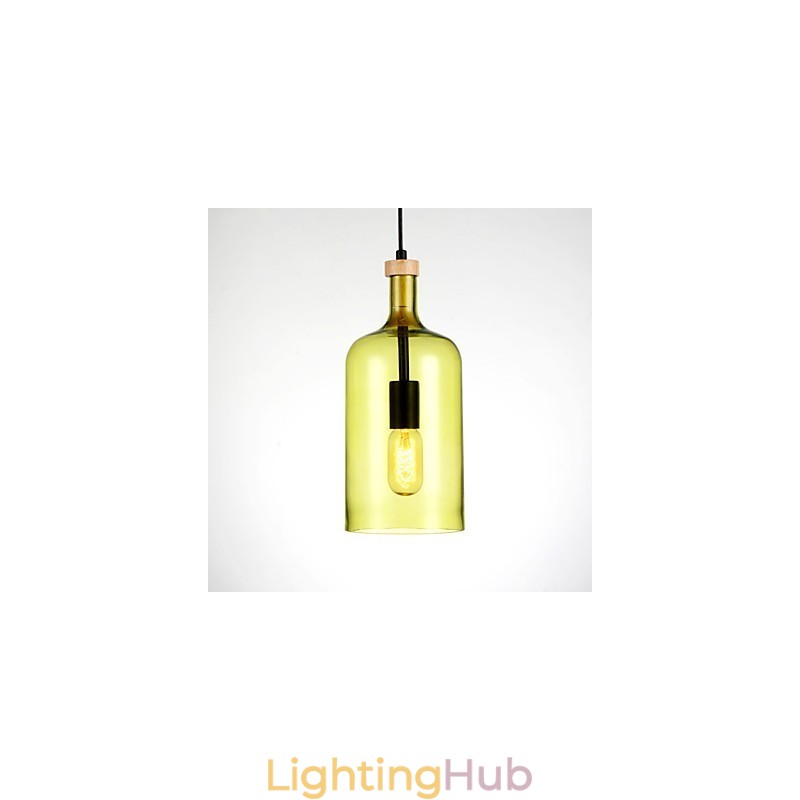 Chandelier Modern Pendant Light with Glass Shade