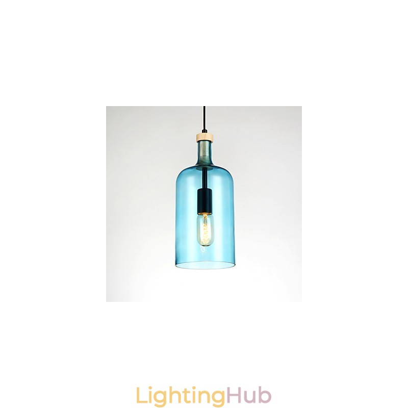 Chandelier Modern Pendant Light with Glass Shade