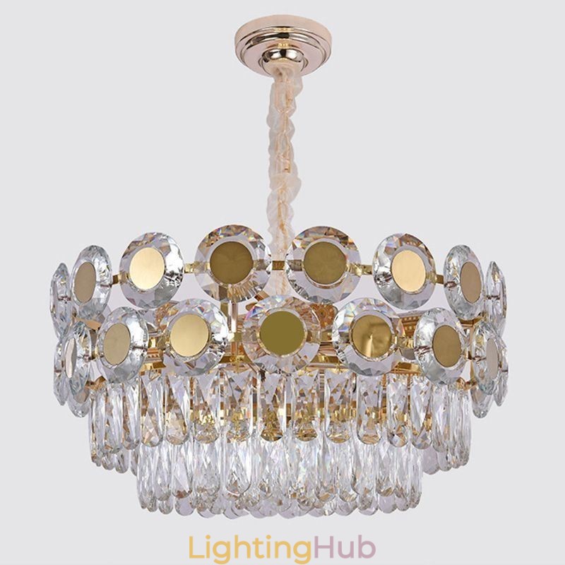 Modern Crystal Pendant Light Ceiling Lighting Fixture