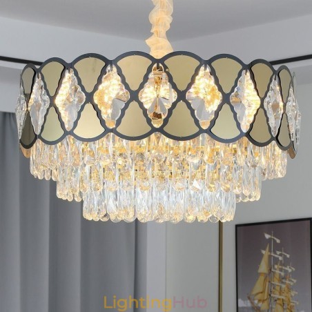 Crystal Pendant Light Modern Lacy Ceiling Light Fixtures Crystal Pendant Light Modern Lacy Ceiling Light Fixtures