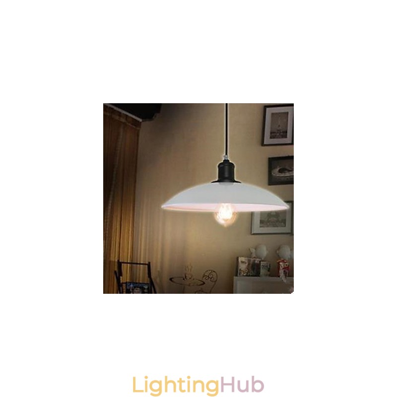 Contracted White Droplight Rustic Lodge Traditional Classic Pendant Light