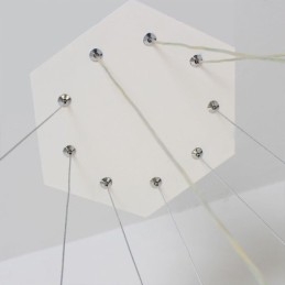 Modern Hexagonal Hanging Light Pendant Light