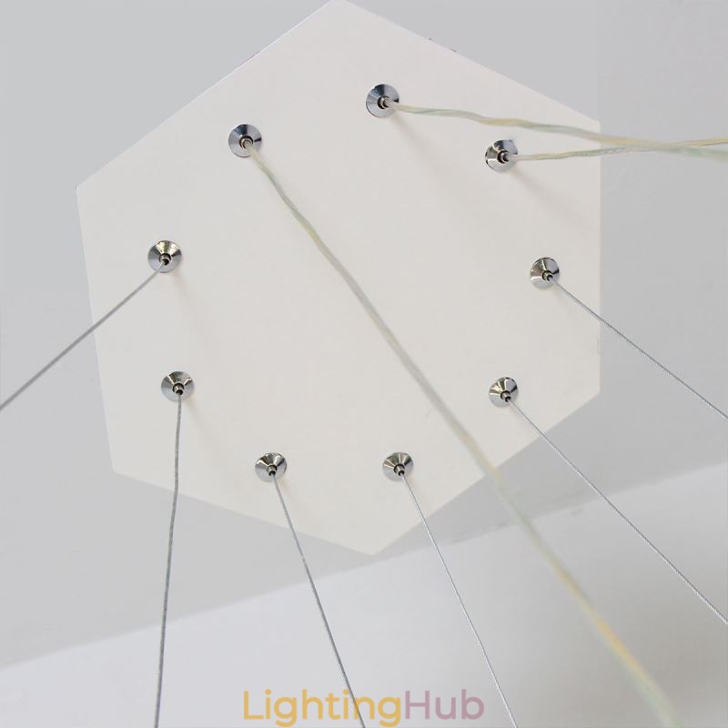 Modern Hexagonal Hanging Light Pendant Light