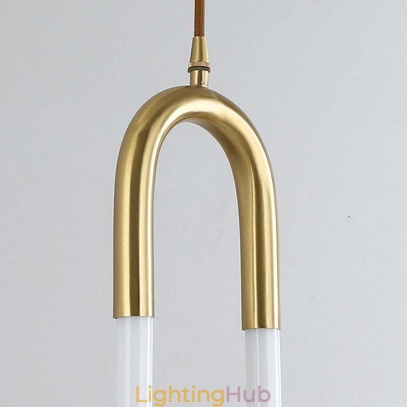 Modern Simple Pendant Light Brass Ceiling Light