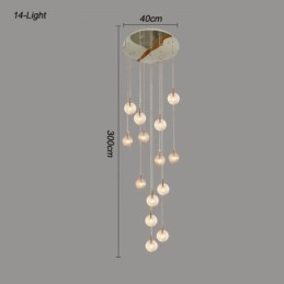 Glass Pendant Light Creative Decorative Glass Globe Loft