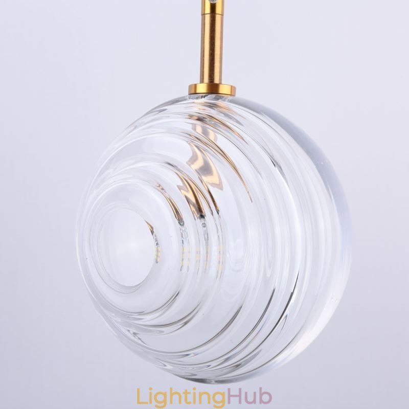 Glass Pendant Light Creative Decorative Glass Globe Loft