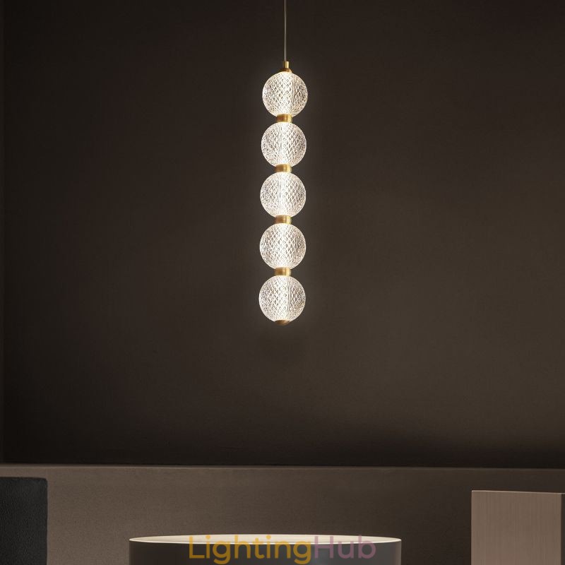 Pendant Light Acrylic Beaded Decorative Lighting