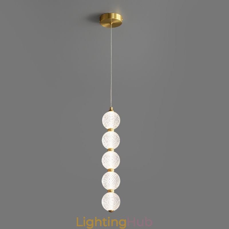 Pendant Light Acrylic Beaded Decorative Lighting