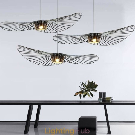 Iron Pendant Light Straw Hat Lamp 1 Light Iron Pendant Light Straw Hat Lamp 1 Light