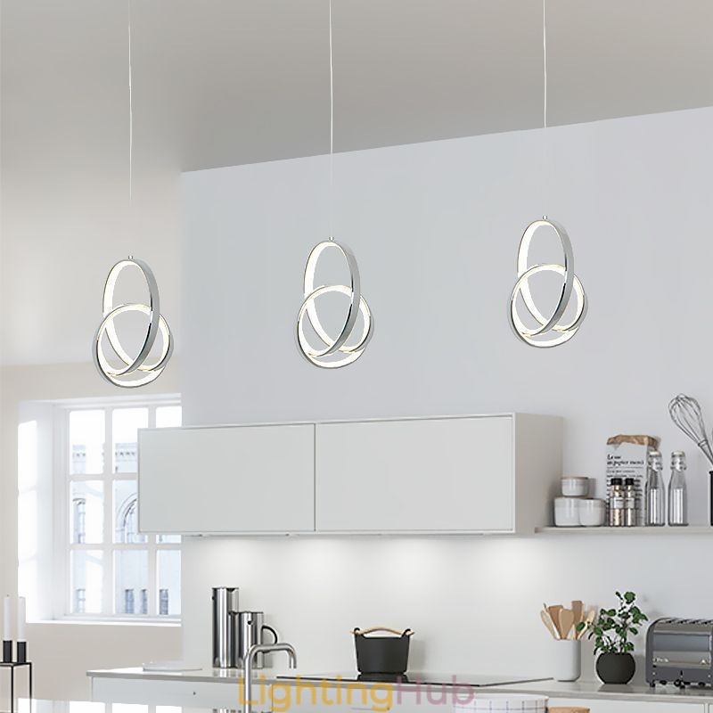 Pendant Light Irregular Ring Ceiling Light