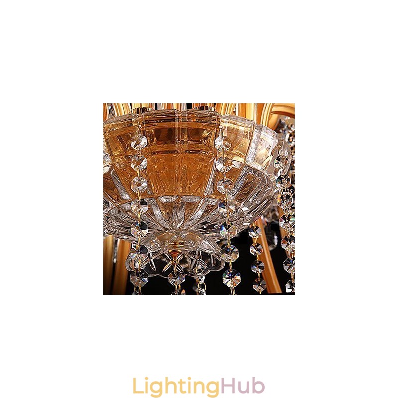 Modern Contemporary Traditional Classic Vintage Crystal Painting Glass Chandelier