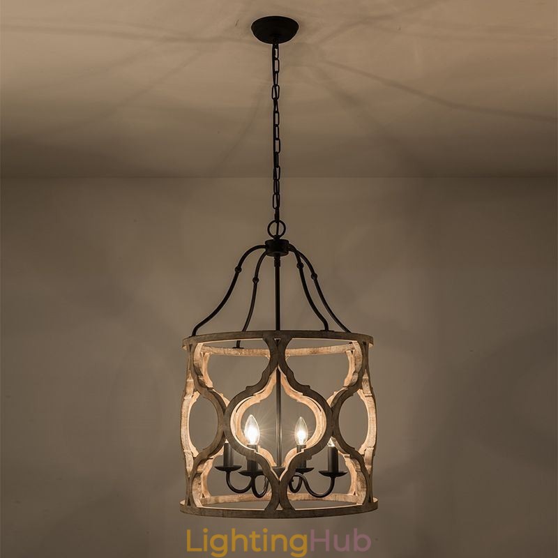 Vintage Style 4 Light Lantern Pendant Light