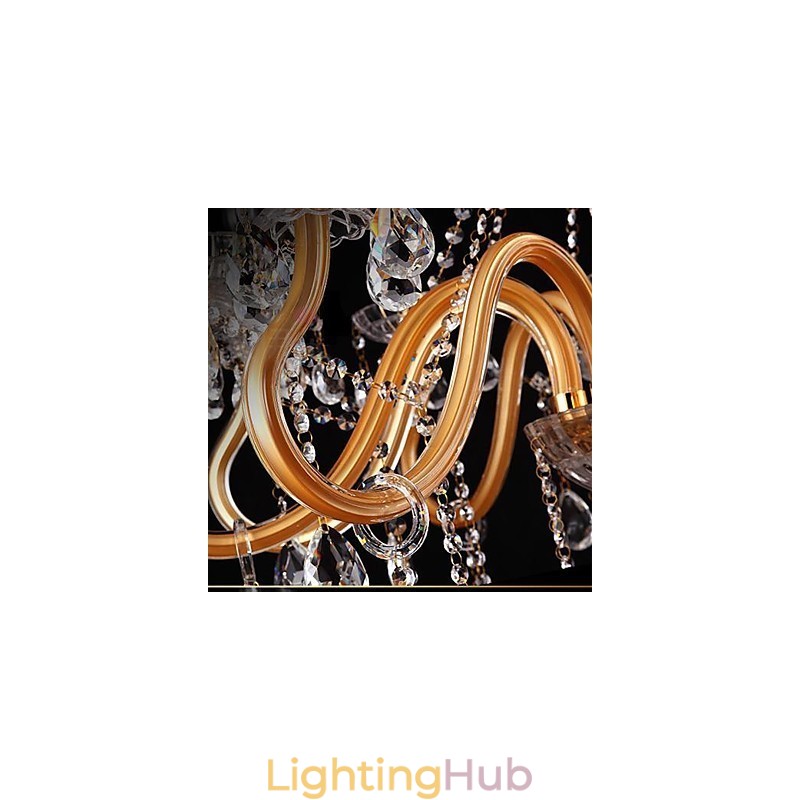 Modern Contemporary Traditional Classic Vintage Crystal Painting Glass Chandelier