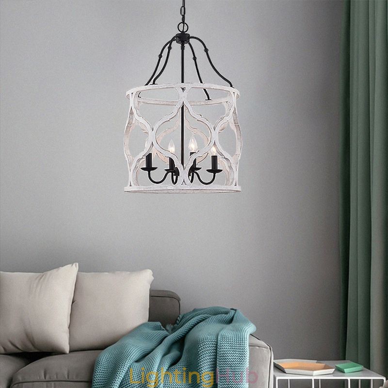 Vintage Style 4 Light Lantern Pendant Light
