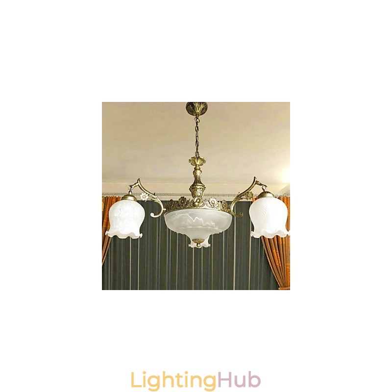 Traditional Classic Painting Chandelier