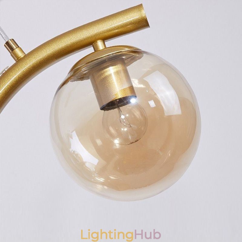 Modern Minimalist Branch Pendant Light 4 Lamp Decorative Light