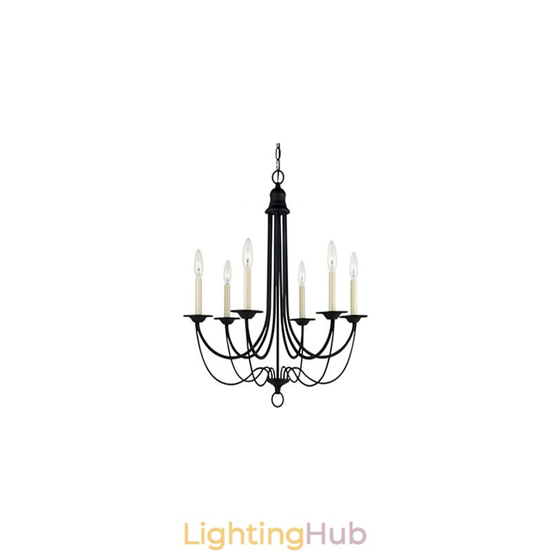Electroplated Metal Chandelier
