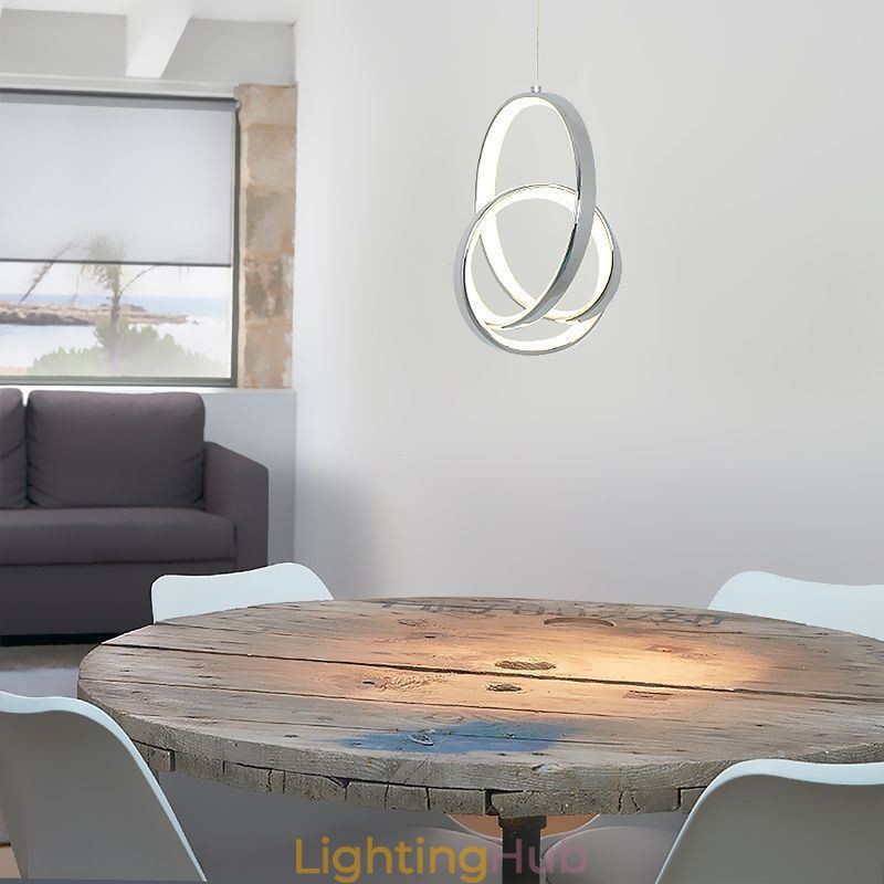 Pendant Light Irregular Ring Ceiling Light