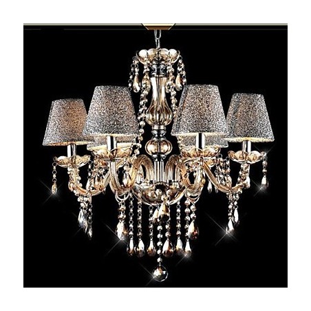 Modern Contemporary Classic Vintage Crystal Electroplated Glass Chandelier Modern Contemporary Classic Vintage Crystal Electroplated Glass Chandelier