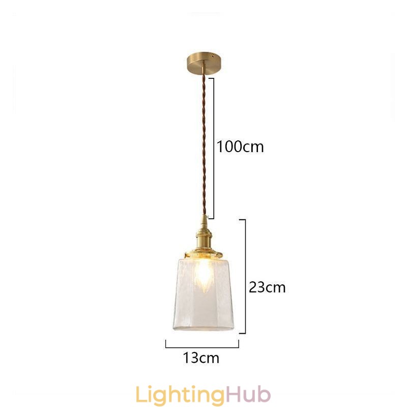 Modern Minimalist Glass Pendant Light Decorative Ceiling Light