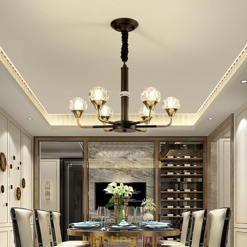 Modern Crystal Pendant Light Elegant Crystal Chandelier