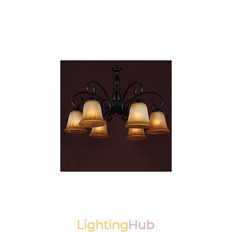 Traditional Classic Painting Chandelier