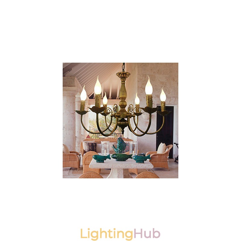 Electroplated Metal Chandelier