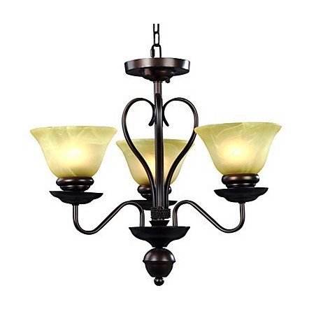 3 light Glass Chandelier 3 light Glass Chandelier