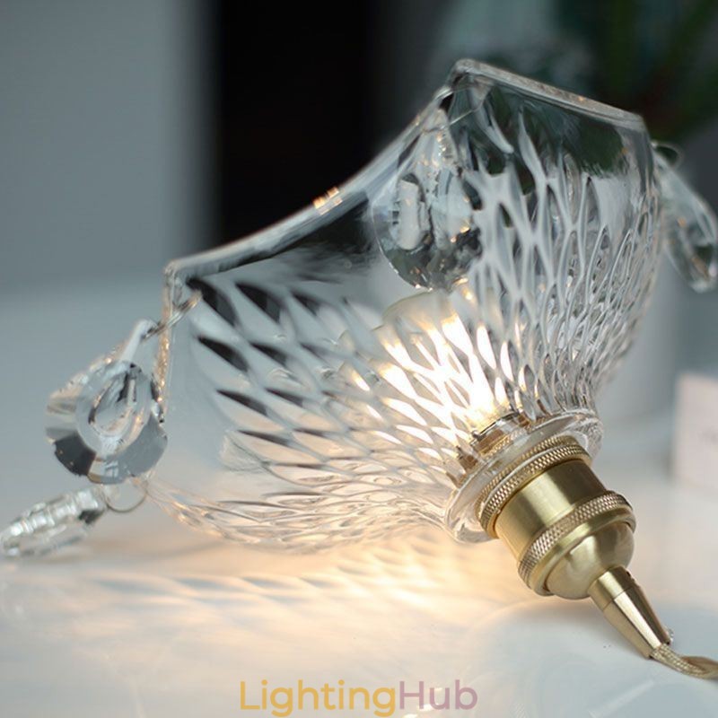 Modern Minimalist Glass Pendant Lamp Single Light Pendant Light