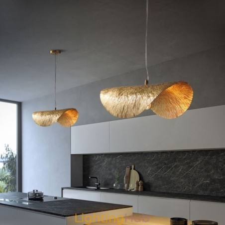 Brass Pendant Light Modern Minimalist Lotus Leaf Ceiling Light Brass Pendant Light Modern Minimalist Lotus Leaf Ceiling Light