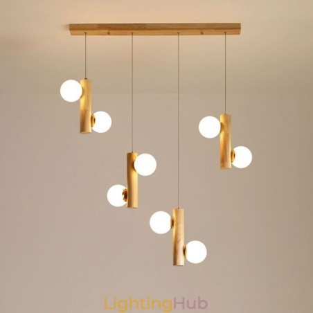 Wood Pendant Light Magic Bean Cluster Ceiling Light Island Wood Pendant Light Magic Bean Cluster Ceiling Light Island