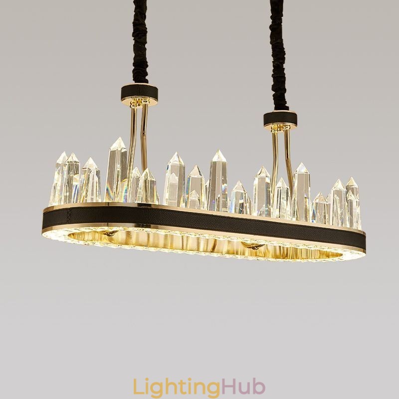 Contemporary Crystal Pendant Light Crystal Ceiling Light