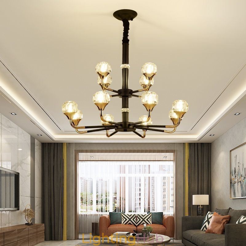 Modern Crystal Pendant Light Elegant Crystal Chandelier