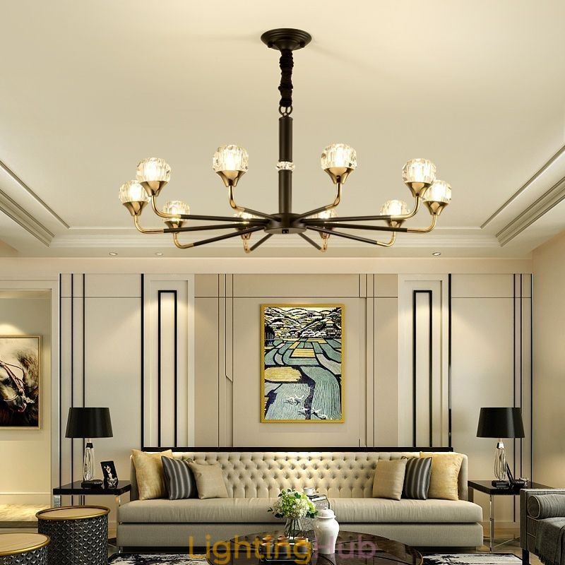 Modern Crystal Pendant Light Elegant Crystal Chandelier